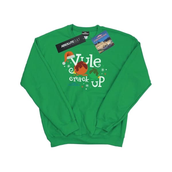 National Lampoon´s Christmas Vacation Mens Yule Crack Up Sweatshirt