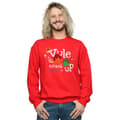 Miniatyrbilde 2 av 5: National Lampoon´s Christmas Vacation Mens Yule Crack Up Sweatshirt