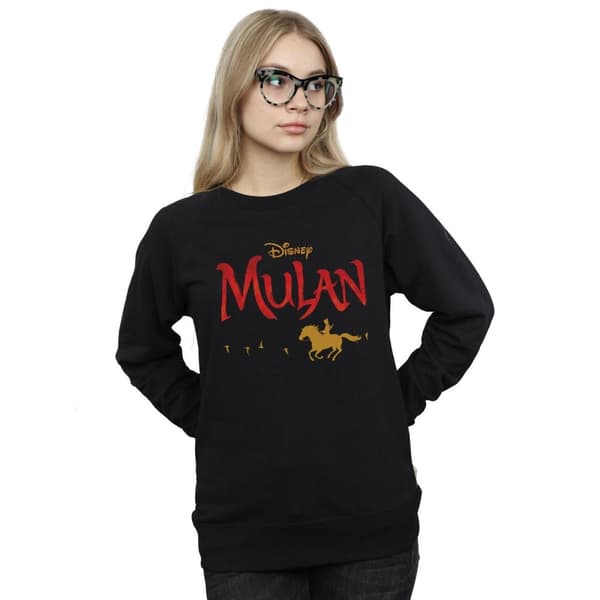Disney Womens/Ladies Mulan Movie Logo Sweatshirt