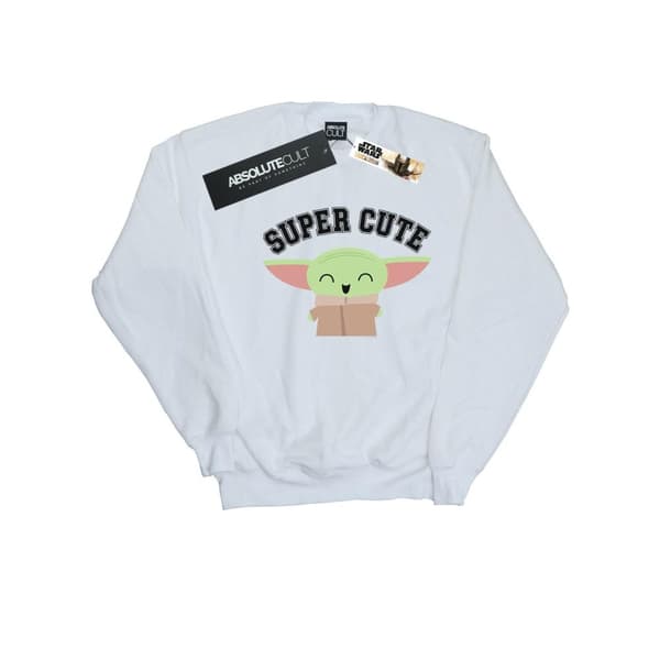 Star Wars Boys The Mandalorian Super Cute Sweatshirt