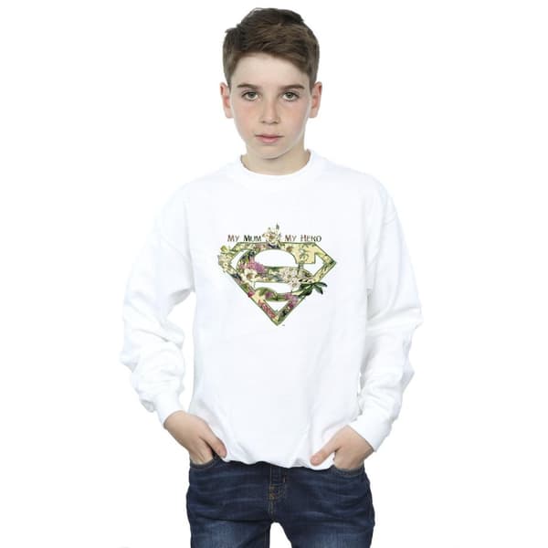 DC Comics Pojkar Superman My Mum My Hero Sweatshirt