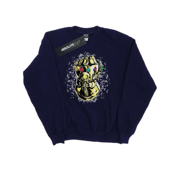 Marvel Womens/Ladies Avengers Infinity War Thanos Fist Sweatshirt