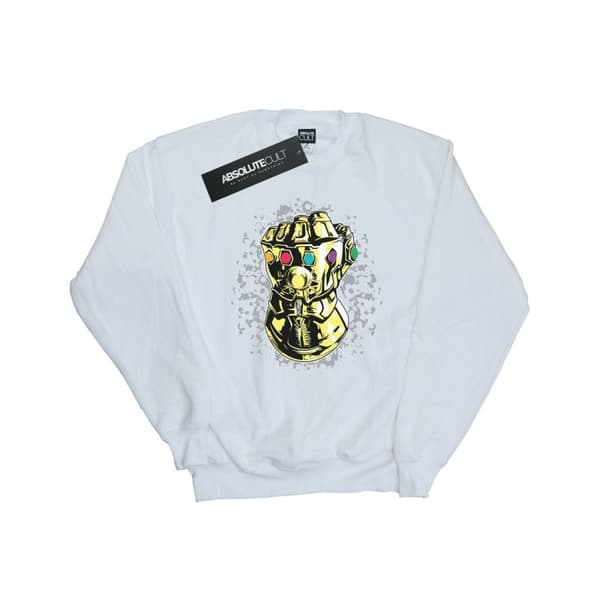 Marvel Womens/Ladies Avengers Infinity War Thanos Fist Sweatshirt