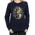 Miniatyrbillede 3 af 5: Marvel Womens/Ladies Avengers Infinity War Thanos Fist Sweatshirt