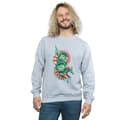 Miniatyrbillede 2 af 3: DC Comics Mens Aquaman Xebel Crest Sweatshirt