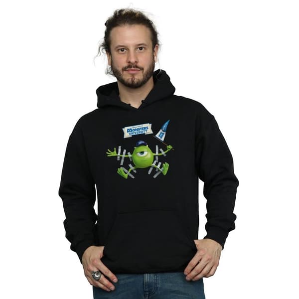 Disney Monsters University-hoodie med tejp för män