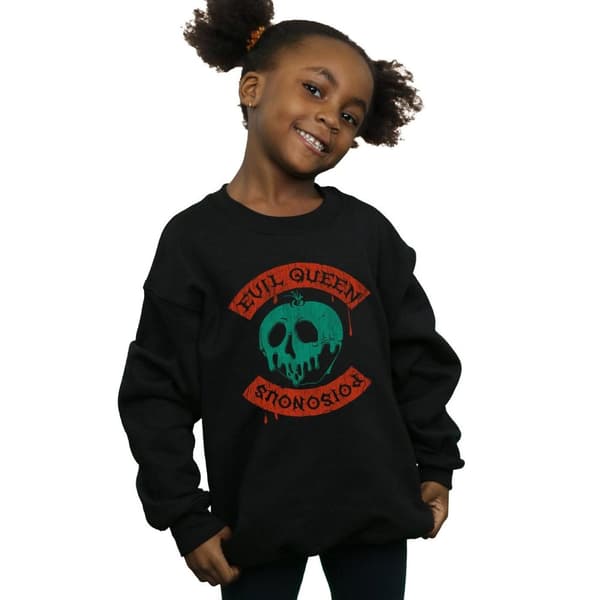 Disney Girls Poisonous Skull Apple Sweatshirt