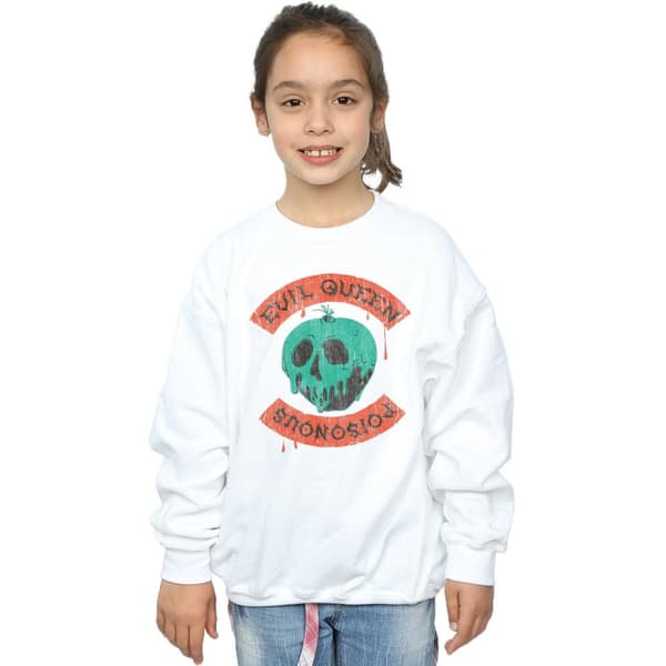Disney Girls Poisonous Skull Apple Sweatshirt