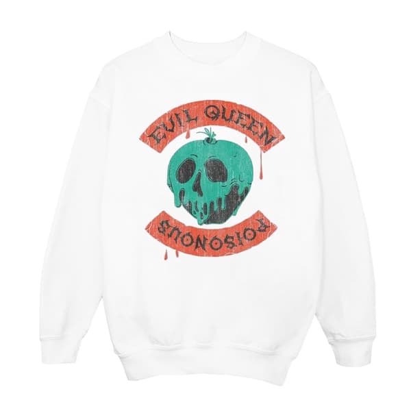 Disney Girls Poisonous Skull Apple Sweatshirt