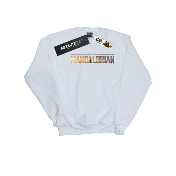 Star Wars Girls The Mandalorian Series Logo Sweatshirt