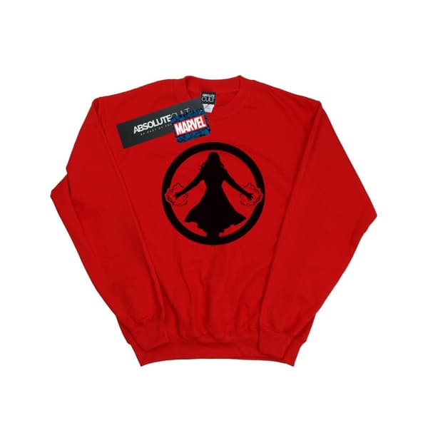 Marvel Sweatshirt med Scarlet Witch-symbol för herrar