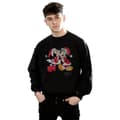 Miniatyrbilde 2 av 5: Disney Mens Mickey And Minnie Christmas Kiss Sweatshirt