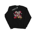 Miniatyrbilde 1 av 5: Disney Mens Mickey And Minnie Christmas Kiss Sweatshirt