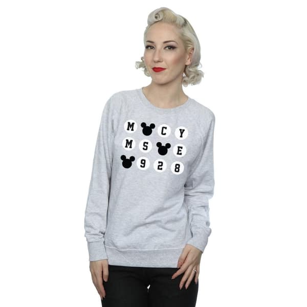 Disney Dam/Tjej Musse Pigg 1928 Cirklar Sweatshirt