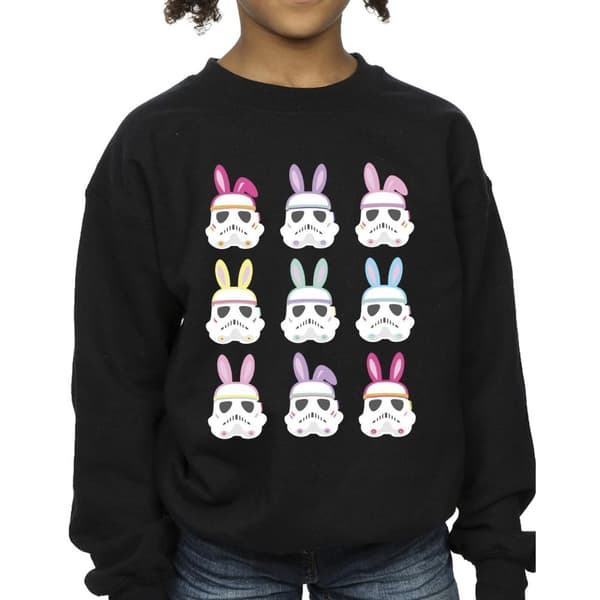 Star Wars Girls Stormtrooper Easter Bunnies Sweatshirt
