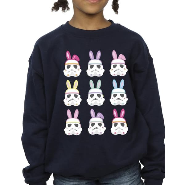 Star Wars Girls Stormtrooper Easter Bunnies Sweatshirt