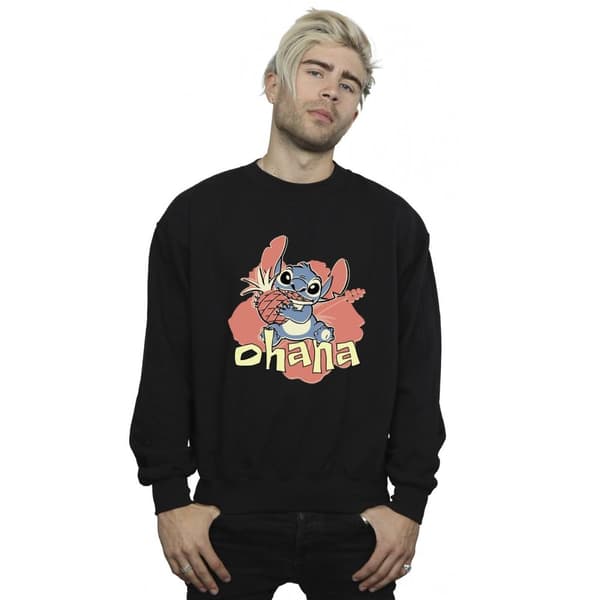 Disney Lilo And Stitch Ohana Pineapple-tröja - herr