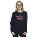 Miniatyrbild 3 av 5: Disney Dam/Tjej Minnie Mouse Christmas Holly Sweatshirt