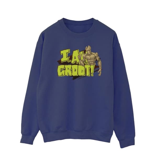 Guardians Of The Galaxy Mens I Am Groot Sweatshirt