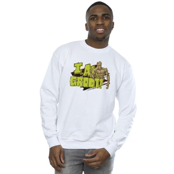 Guardians Of The Galaxy Mens I Am Groot Sweatshirt