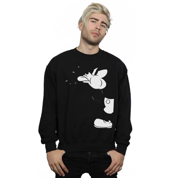 Disney Mens Mickey Mouse Cut Sweatshirt