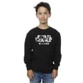 Miniatyrbild 2 av 3: Star Wars Sweatshirt med japansk logotyp för pojkar