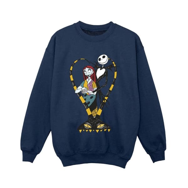 The Nightmare Before Christmas Boys Heart Jack Sweatshirt