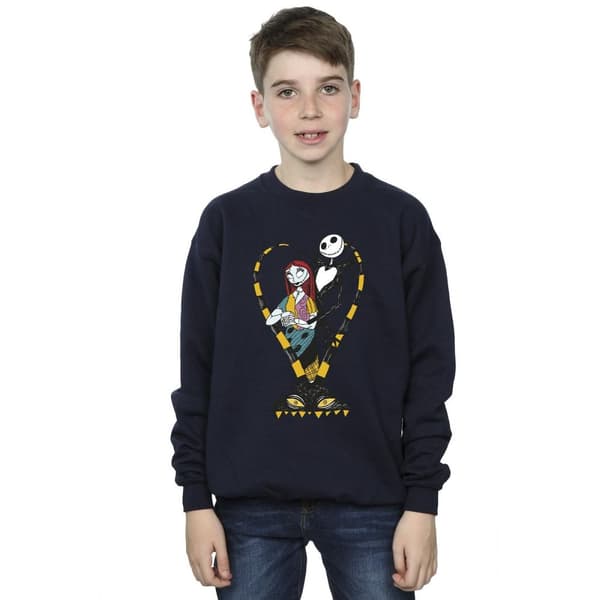 The Nightmare Before Christmas Boys Heart Jack Sweatshirt