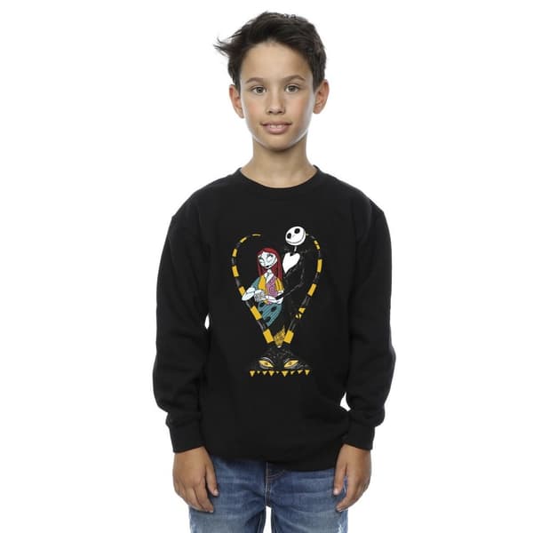 The Nightmare Before Christmas Boys Heart Jack Sweatshirt