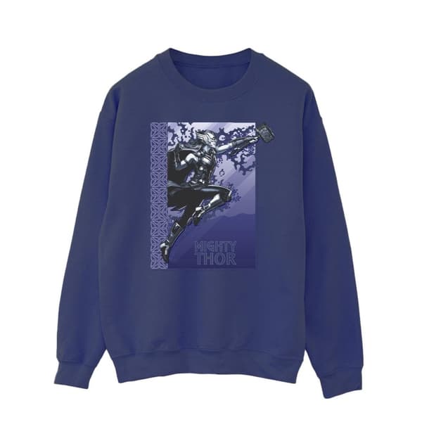 Marvel Mens Thor Love And Thunder Mighty Thor Sweatshirt