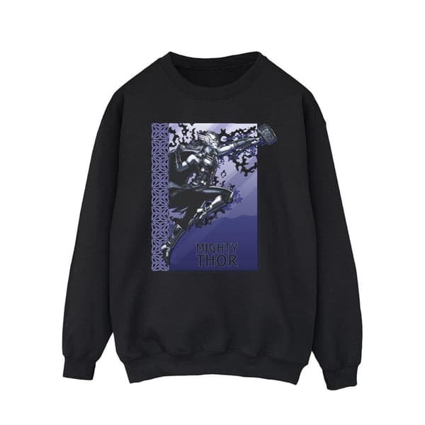 Marvel Mens Thor Love And Thunder Mighty Thor Sweatshirt