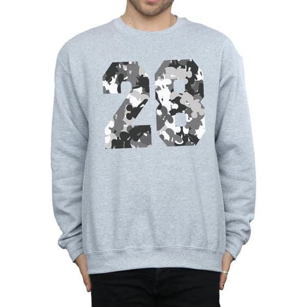 Disney Mens Mickey Mouse Pattern 28 Sweatshirt