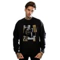 Miniatyrbild 2 av 5: Star Wars Kylo Ren - Den sista jedin - Patchwork Sweatshirt