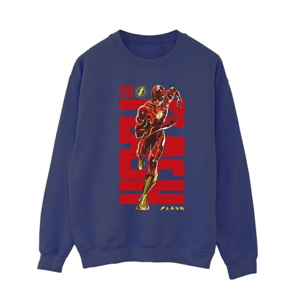 DC Comics Dam/Tjej The Flash Dash Sweatshirt Navy Blue XXL