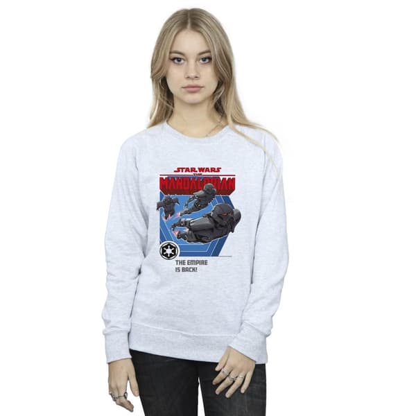 Star Wars Womens/Ladies The Mandalorian Empire Is Back Sweatshirt