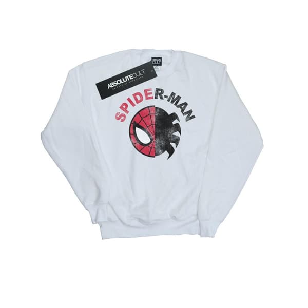 Marvel Boys Spider-Man Classic Split Sweatshirt