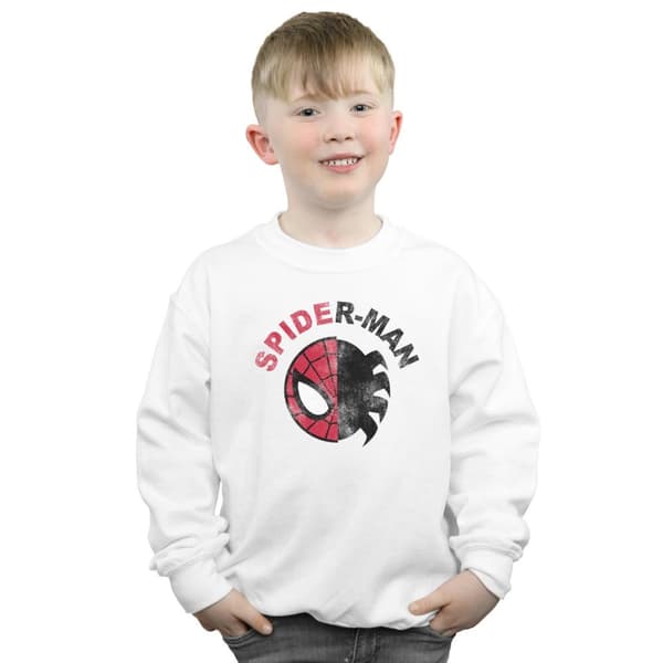 Marvel Boys Spider-Man Classic Split Sweatshirt