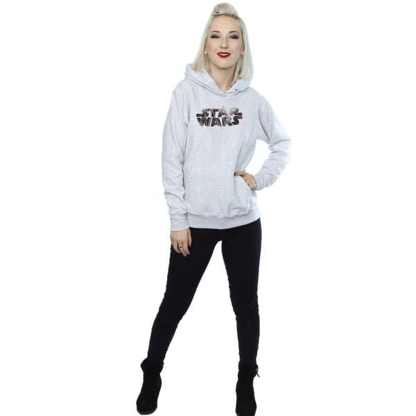 Star Wars Womens/Ladies The Last Jedi Spray Logo Hoodie