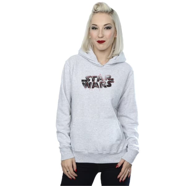 Star Wars Womens/Ladies The Last Jedi Spray Logo Hoodie