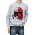 Miniatyrbilde 3 av 5: Star Wars Boys The Last Jedi Stormtrooper Red Cubist Helmet Sweatshirt