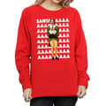 Miniatyrbilde 3 av 5: Elf Womens/Ladies Buddy Santa Scream Sweatshirt