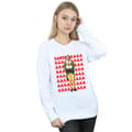 Miniatyrbilde 2 av 5: Elf Womens/Ladies Buddy Santa Scream Sweatshirt
