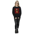 Miniatyrbilde 5 av 5: Elf Womens/Ladies Buddy Santa Scream Sweatshirt