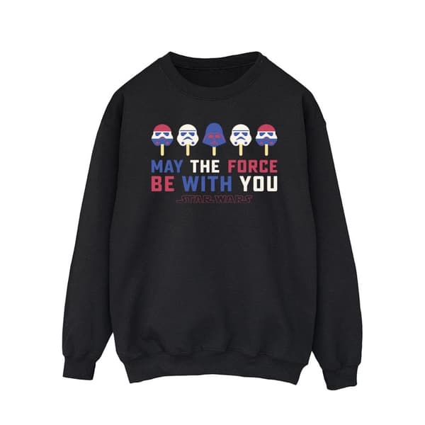 Star Wars: A New Hope Mens May The Force Ice Pops Sweatshirt