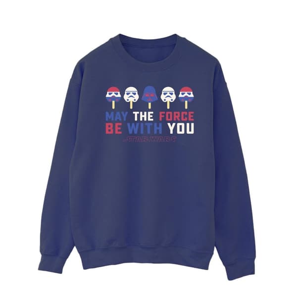 Star Wars: A New Hope Mens May The Force Ice Pops Sweatshirt