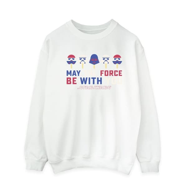 Star Wars: A New Hope Mens May The Force Ice Pops Sweatshirt