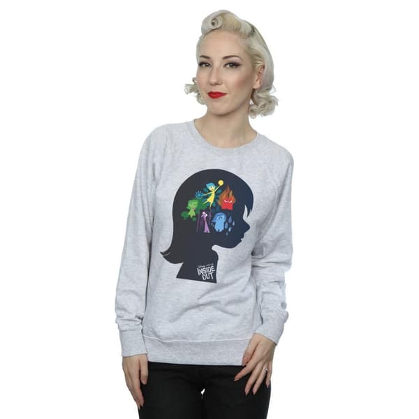 Disney Womens/Ladies Inside Out Silhouette Sweatshirt