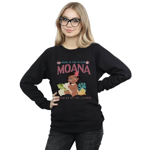 Disney Dam/Tjej Moana Born In The Ocean Sweatshirt