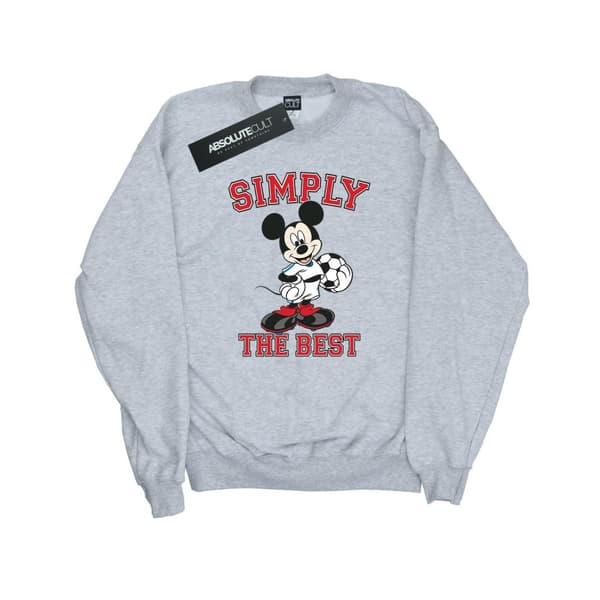 Disney Mens Musse Pigg Simply The Best Sweatshirt