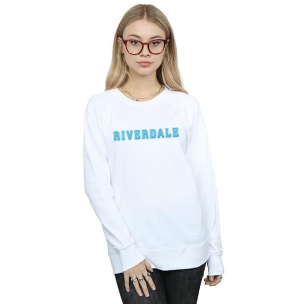 Riverdale Sweatshirt med neonlogga - dam/dam